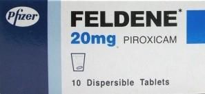 Feldene 20Mg Disp. Tab 10'S-