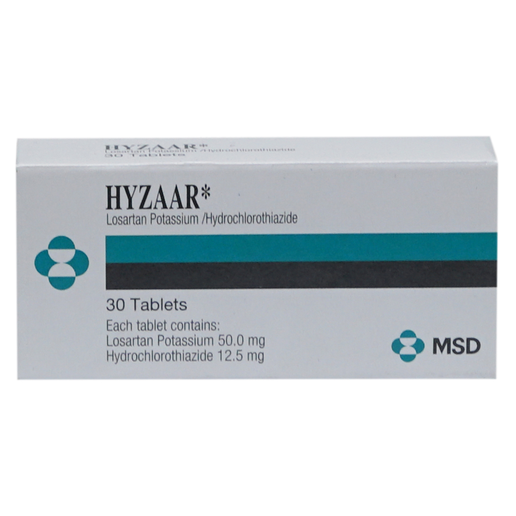 Hyzaar 50/12.5Mg Tab 30'S-