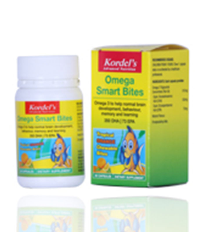 Kordels Omega Smart Bites Chewing Cap. 30'S-