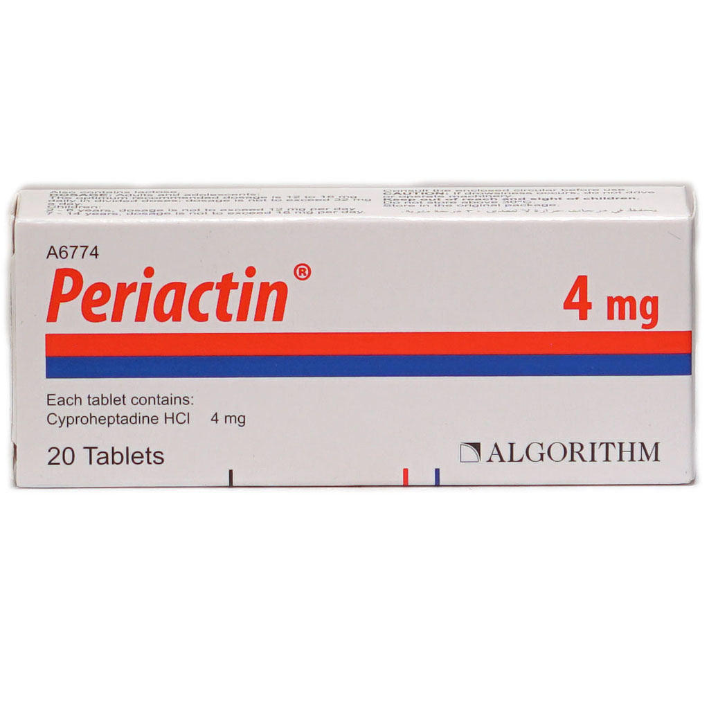 Periactin 4Mg Tablet 20'S-'