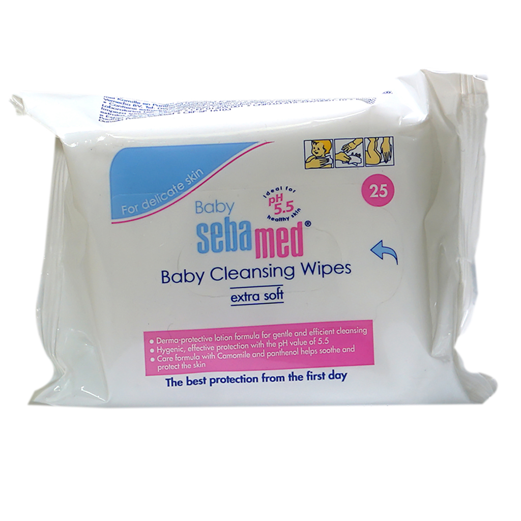 Sebamed Baby Wipes 25'S