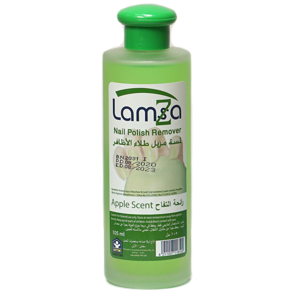 LAMSA Nail Polish Remover Apple 105 ML-