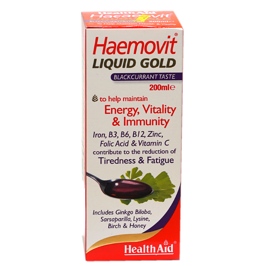 HealthAid Haemovit Liquid Gold 200Ml