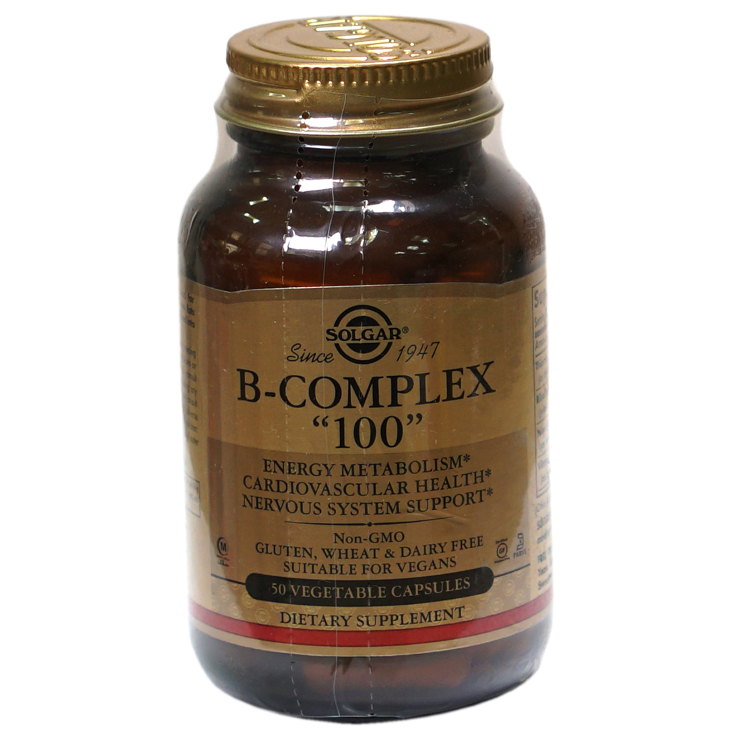 Solgar B- Complex &quot;100 Mg Capsule 50'S