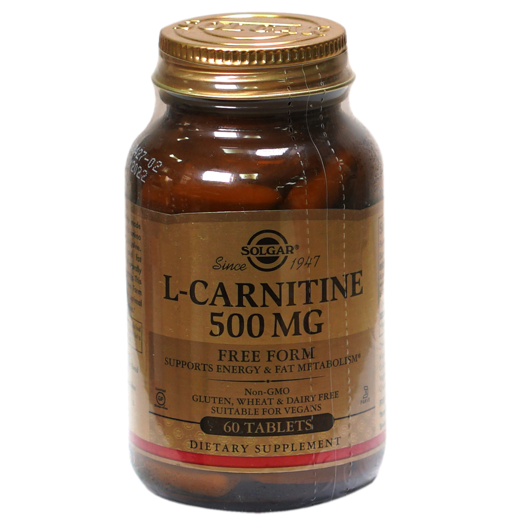 Solgar L-Carnitine 500Mg Tab 60'S-