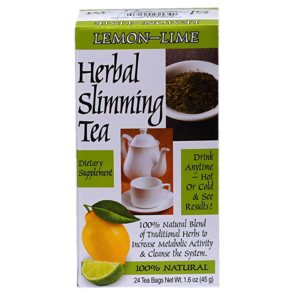 21 Century Herbal Slimming Tea Lemon Lime 24'S