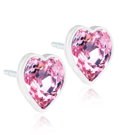 Blomdahl MP 6mm Heart Light Amethyst 15-0121-74 B