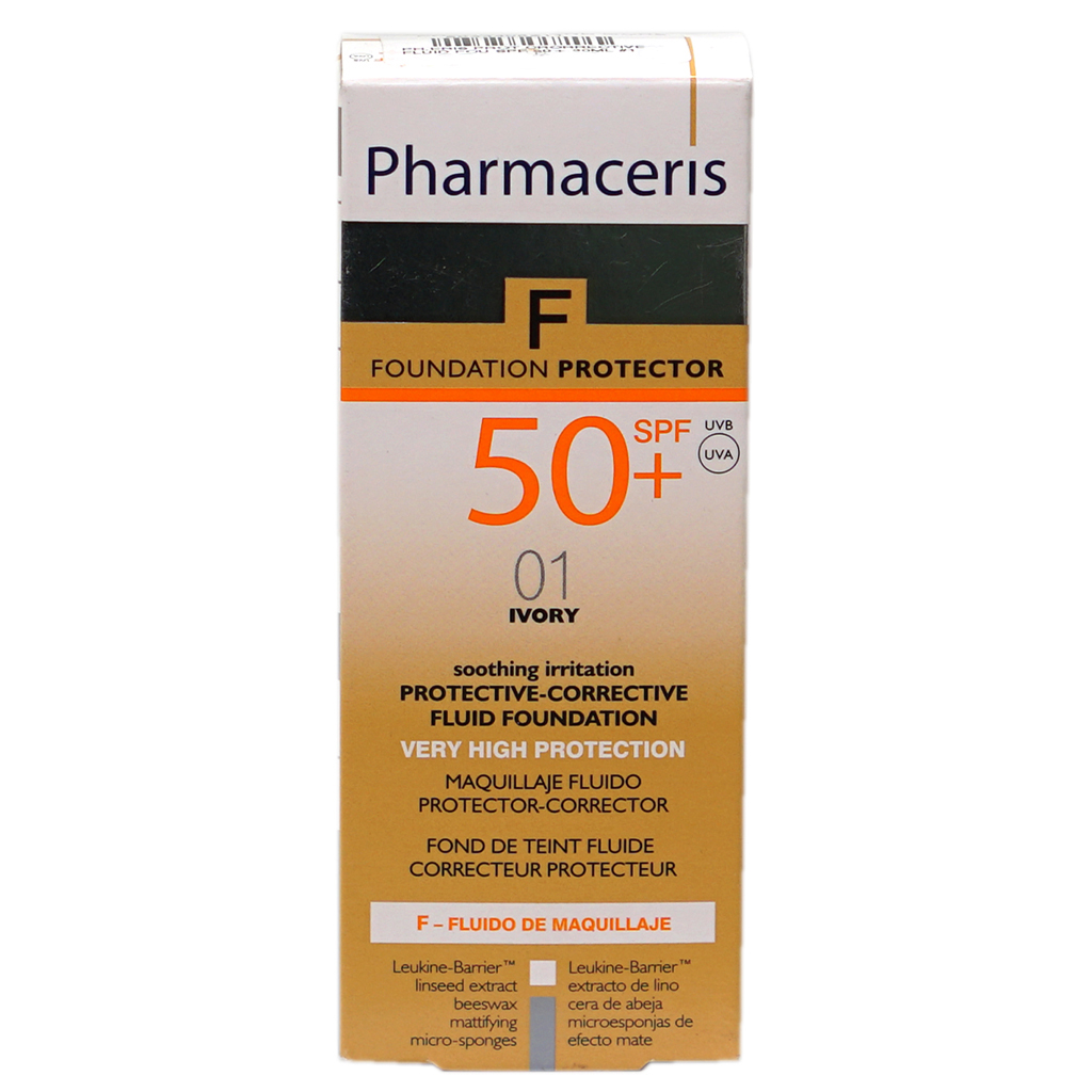 Ph.Eris Protective  Crorrective Fluid Foundation  Spf 50+ 30Ml 