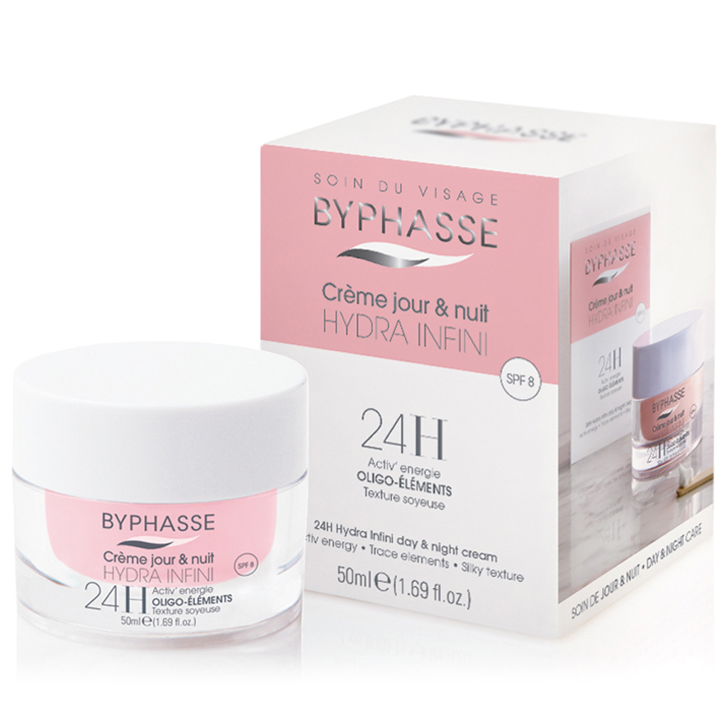 ##Byphasse 24H Hydra Infini Day &amp; Night Cream 50 Ml-