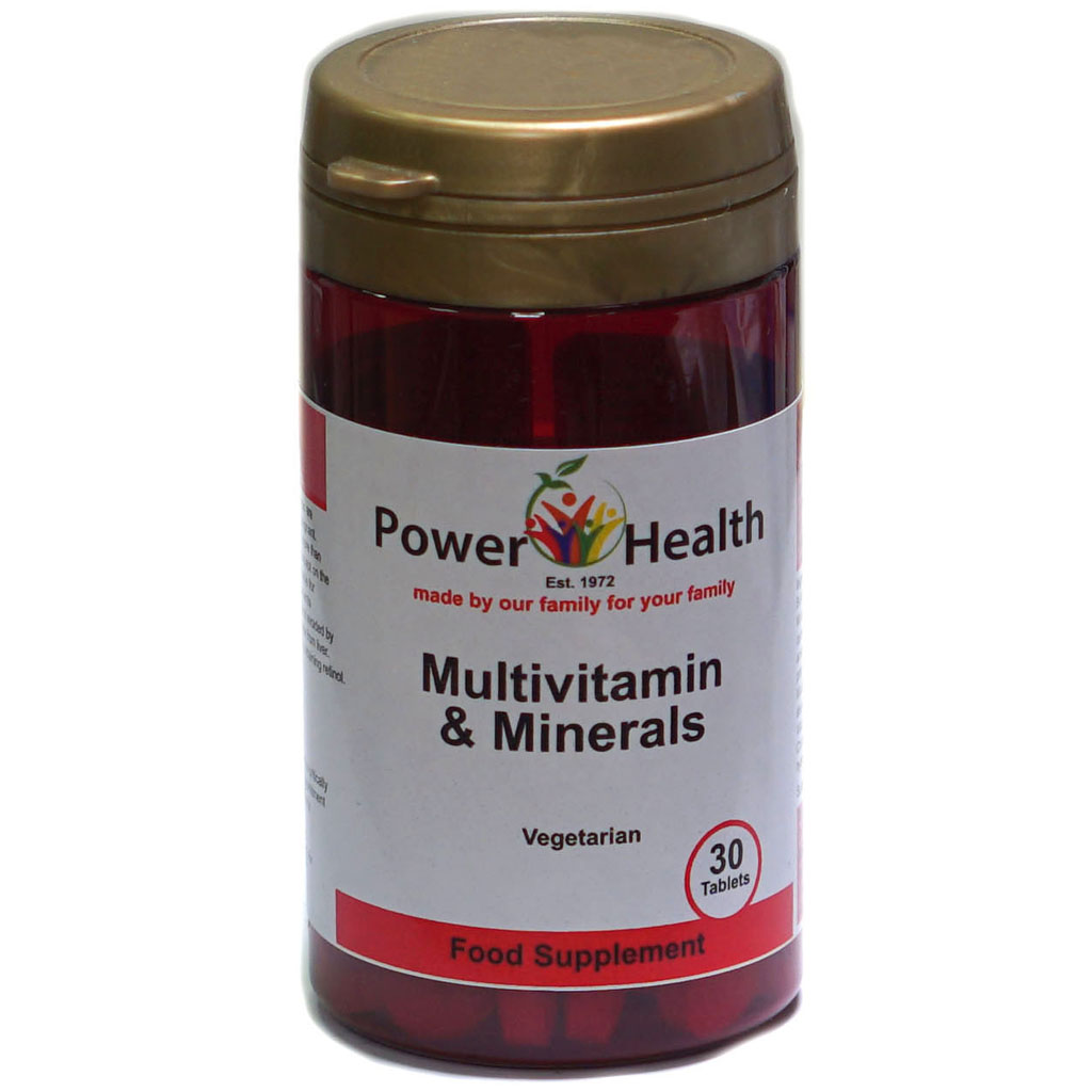 Power Health Multi Vit Minerals 30'S Tab