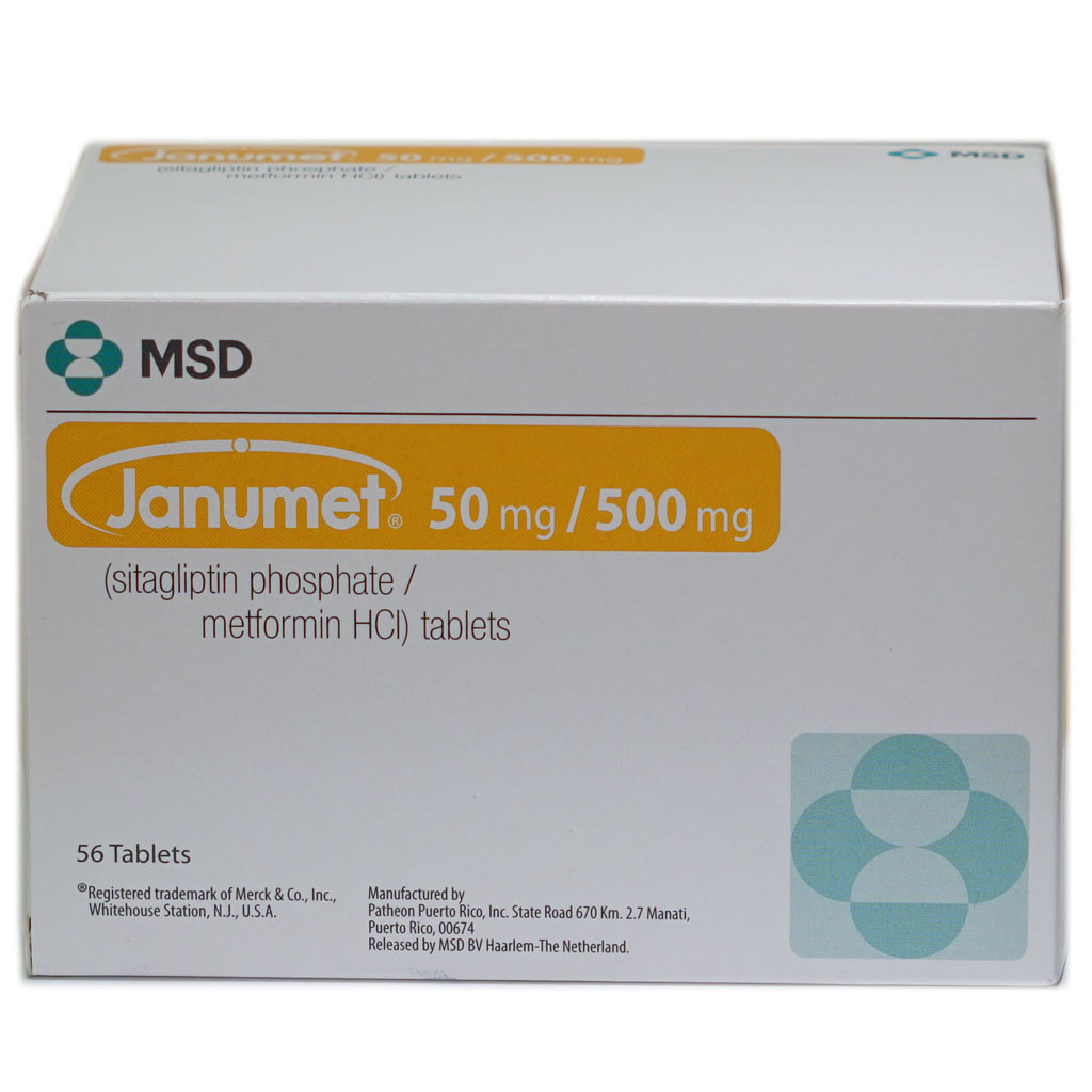 Janumet 50/500Mg Tab 56'S