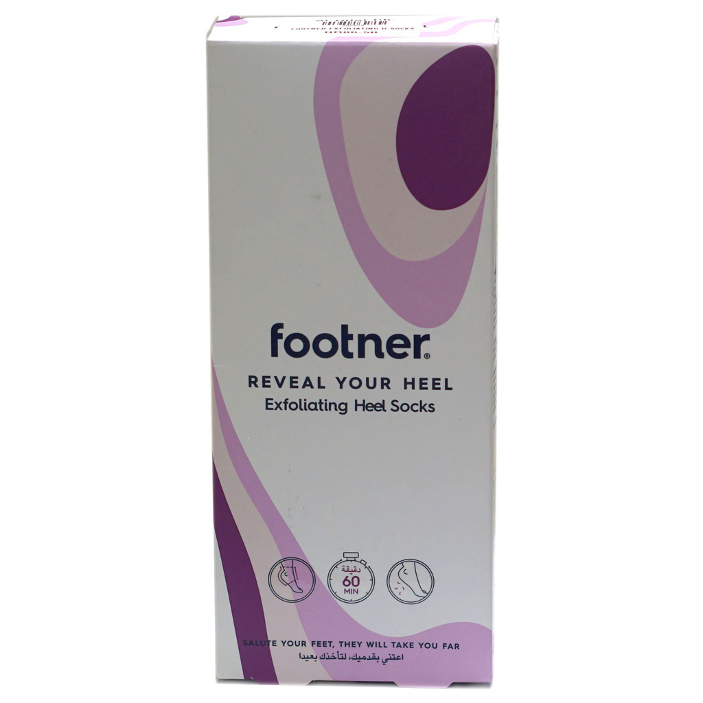 Tr. Footner Exfoliating Socks Heel