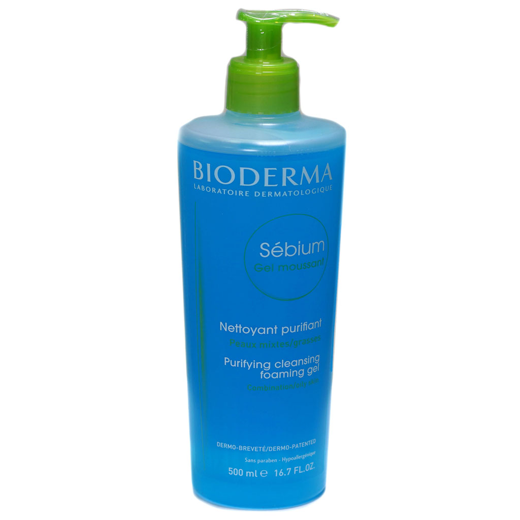 Bioderma Sebium Foaming Gel(Moussant) 500Ml