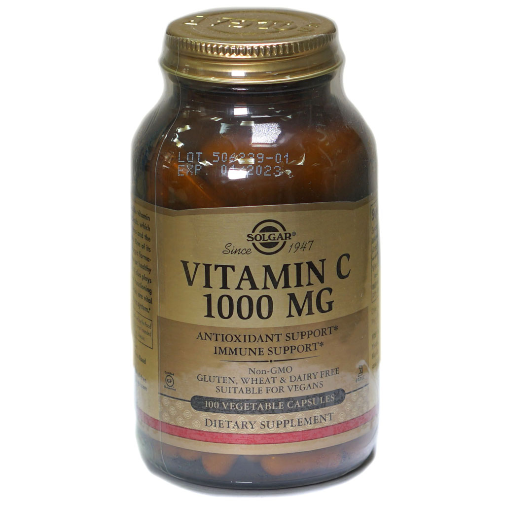 Solgar Vit-C 1000Mg Cap 100'S