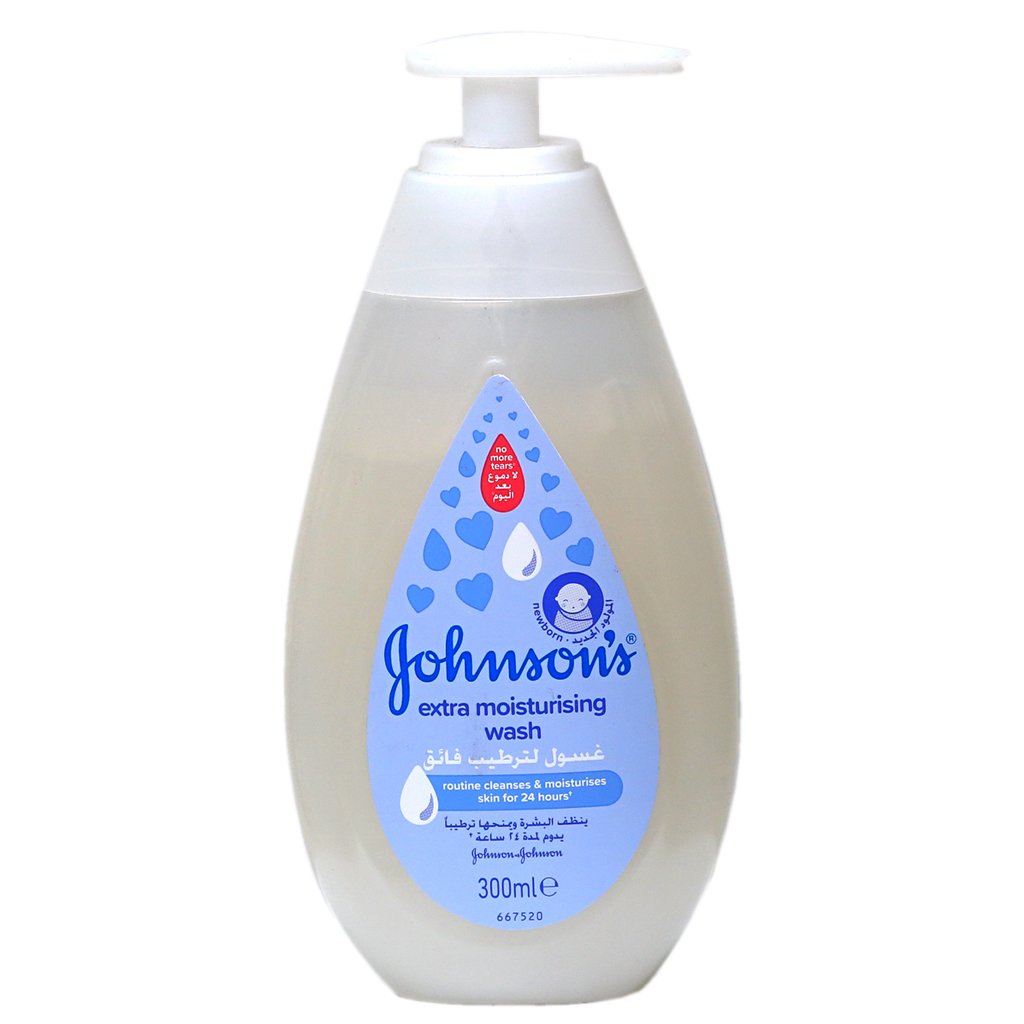 J&amp;J Johnson's Baby Moisturizing Wash 300Ml