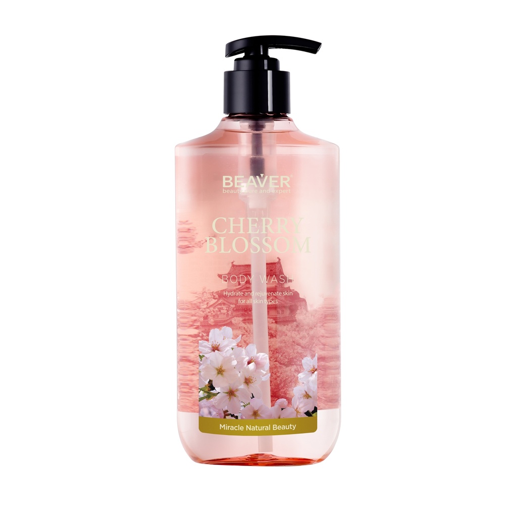 Beaver Cherry Blossom Body Wash Ph 4.5-5.5 - 400Ml