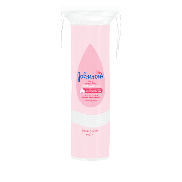 J&amp;J Johnson's  Cotton Wool 80G