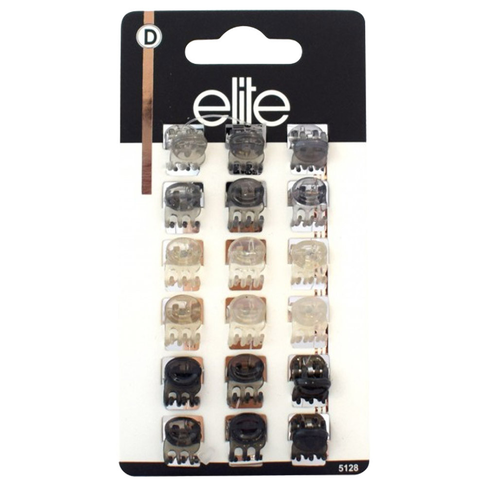 ELITE-SMALL HAIRCLIPS#5126/13108