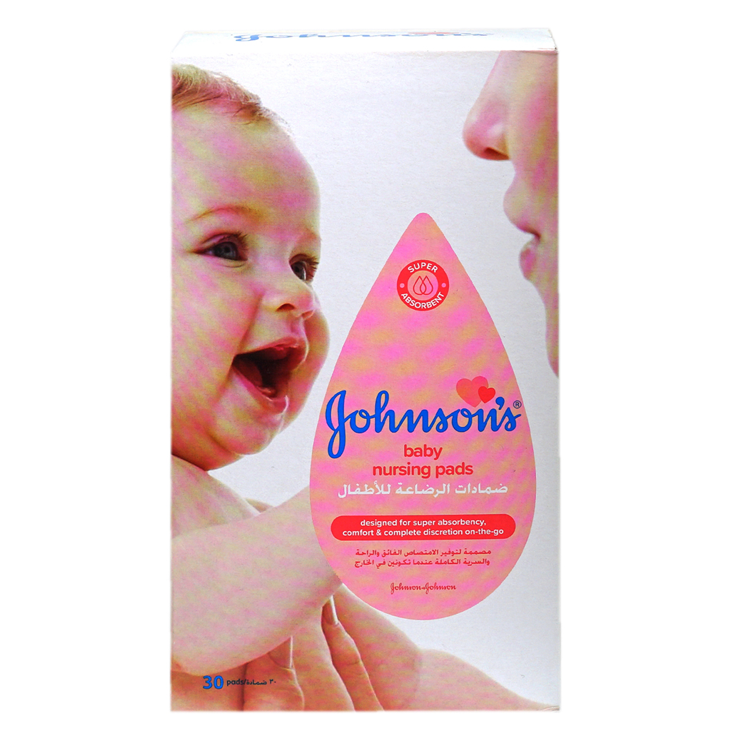 J&amp;J Johnson's Nursing Pads 30'S