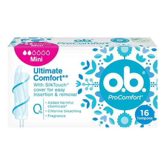 O.B Tampons Comfort 16Pcs Mini