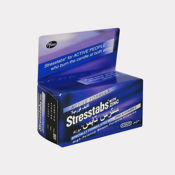 Stress Tab With Zinc Tab 30'S