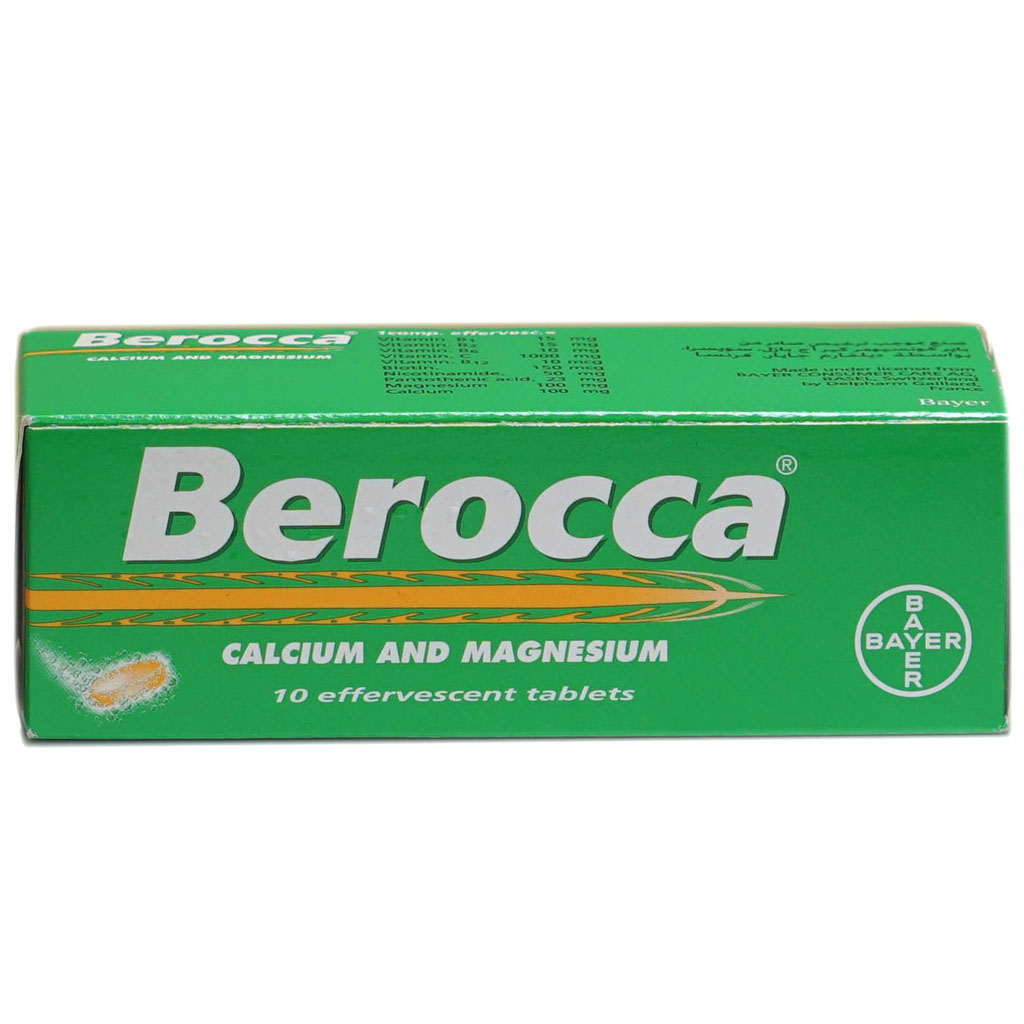 Berocca Cal.&amp; Mag.Eff. Tab 10'S