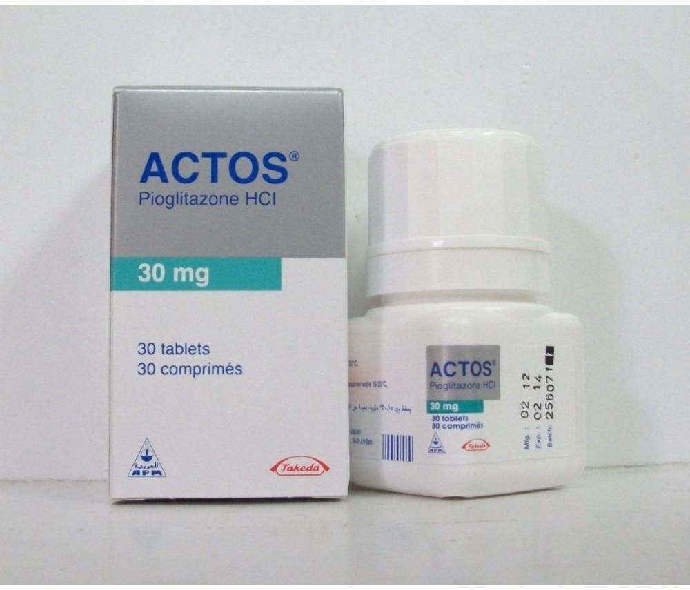 Actos 30Mg Tab 30'S