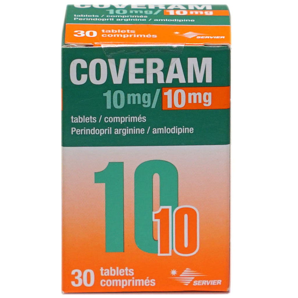 Coveram 10Mg/10Mg Tab 30'S