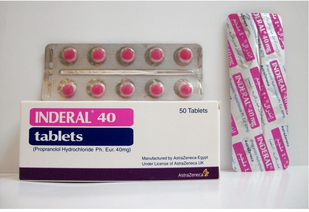 Inderal 40Mg Tab 50'S