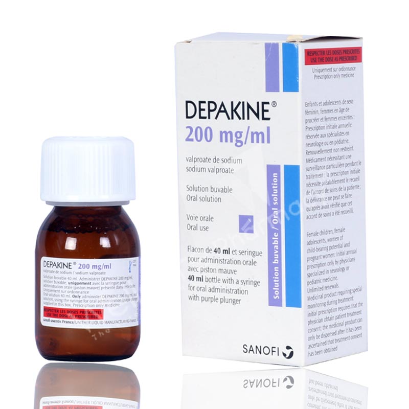 Depakine 200Mg Solution 40Ml