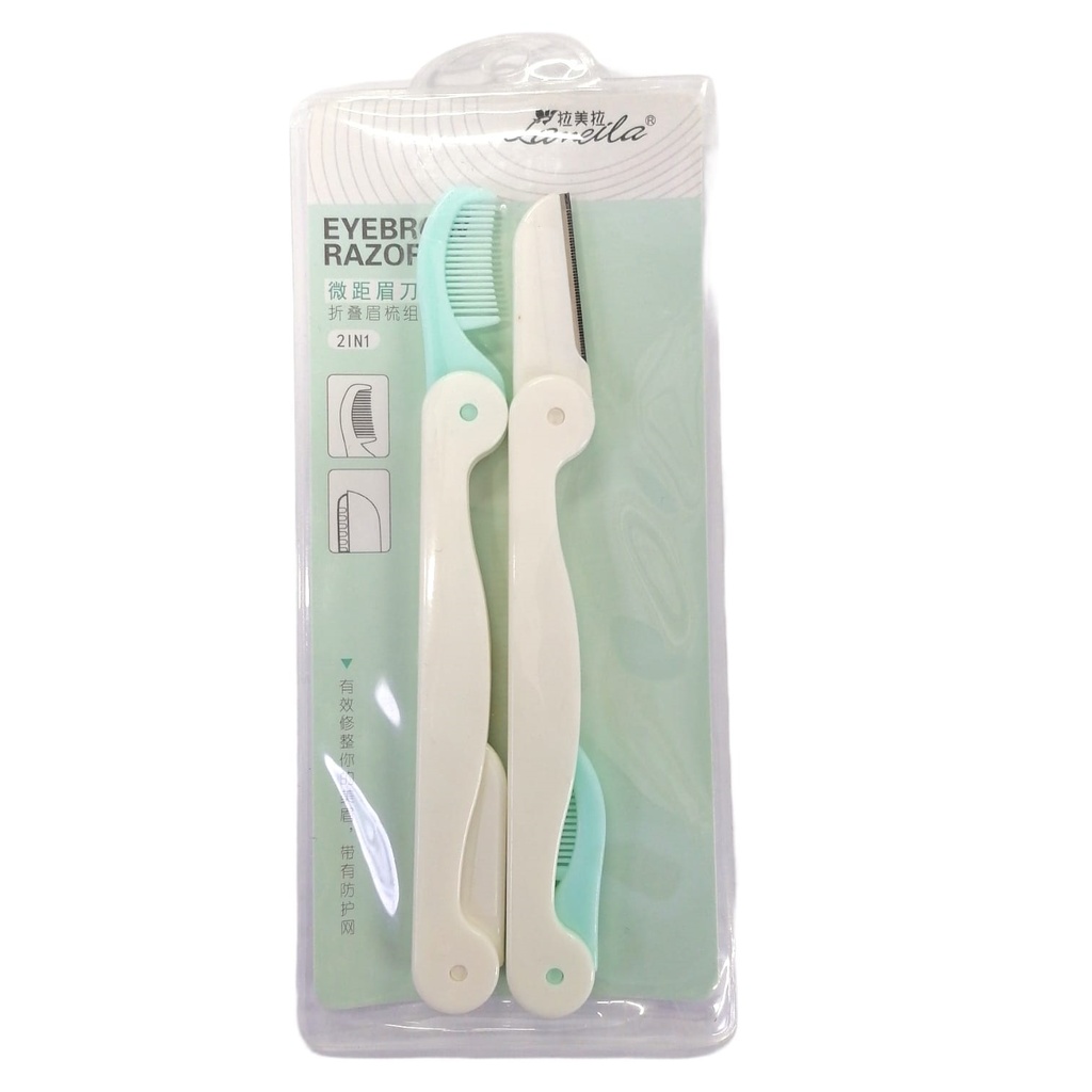 Eyebrow Razor (A939) 2 Pcs Set