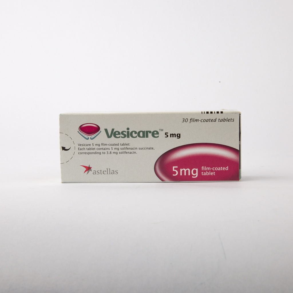 Vesicare 5Mg Tablet 30'S-