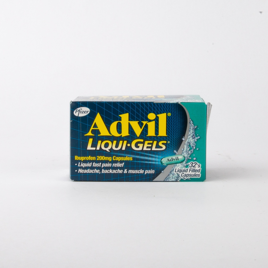 Advil Liquigel Cap 32'S-