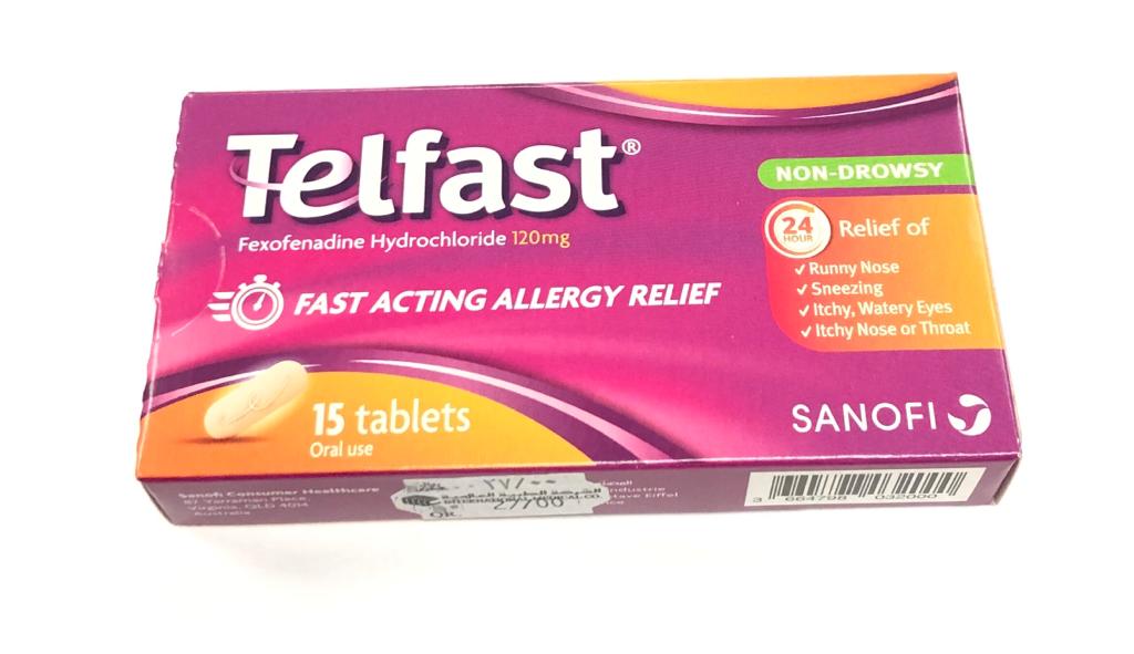 Telfast 120Mg Tab 15'S