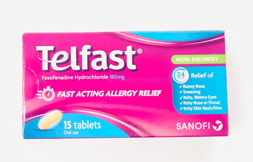 Telfast 180Mg Tab 15'S