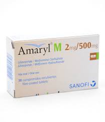 Amaryl M 2Mg/500Mg Tab 30'S-