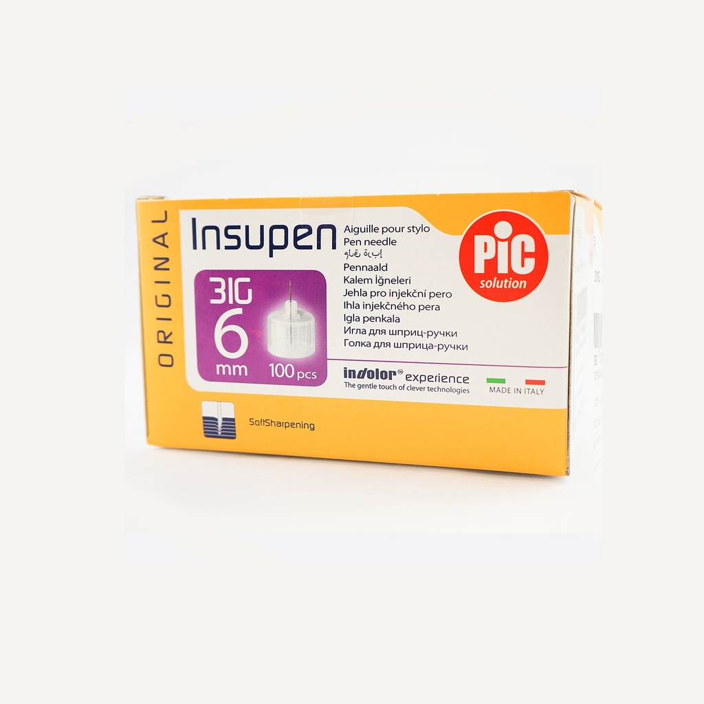 Pic-Insupen Needle 31G X 6Mm (22989)