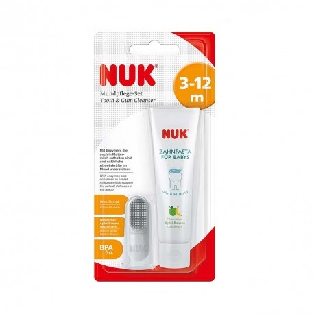 Nuk Tooth &amp; Gum Cleanser Set