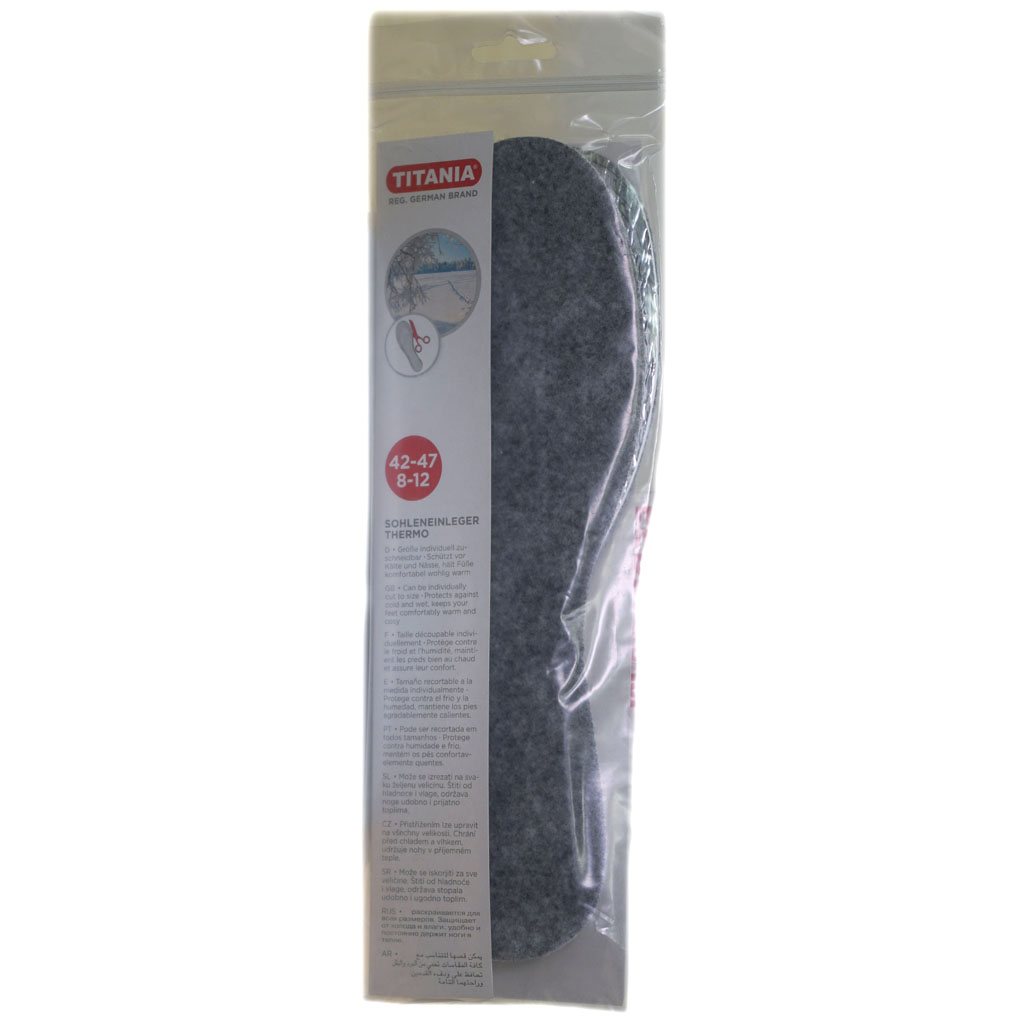 TITANIA INSOLES THERMO PAIR ASST42-47#5360/47