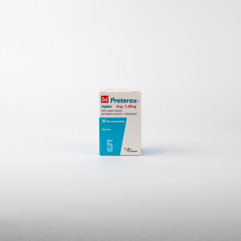 Bi Preterax 5Mg/1.25Mg Tab 30'S-