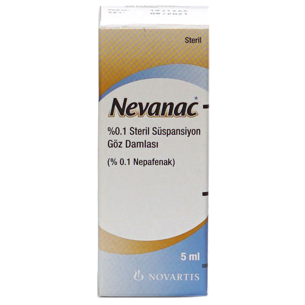 Nevanac 0.1%Steril Suspension 5Ml