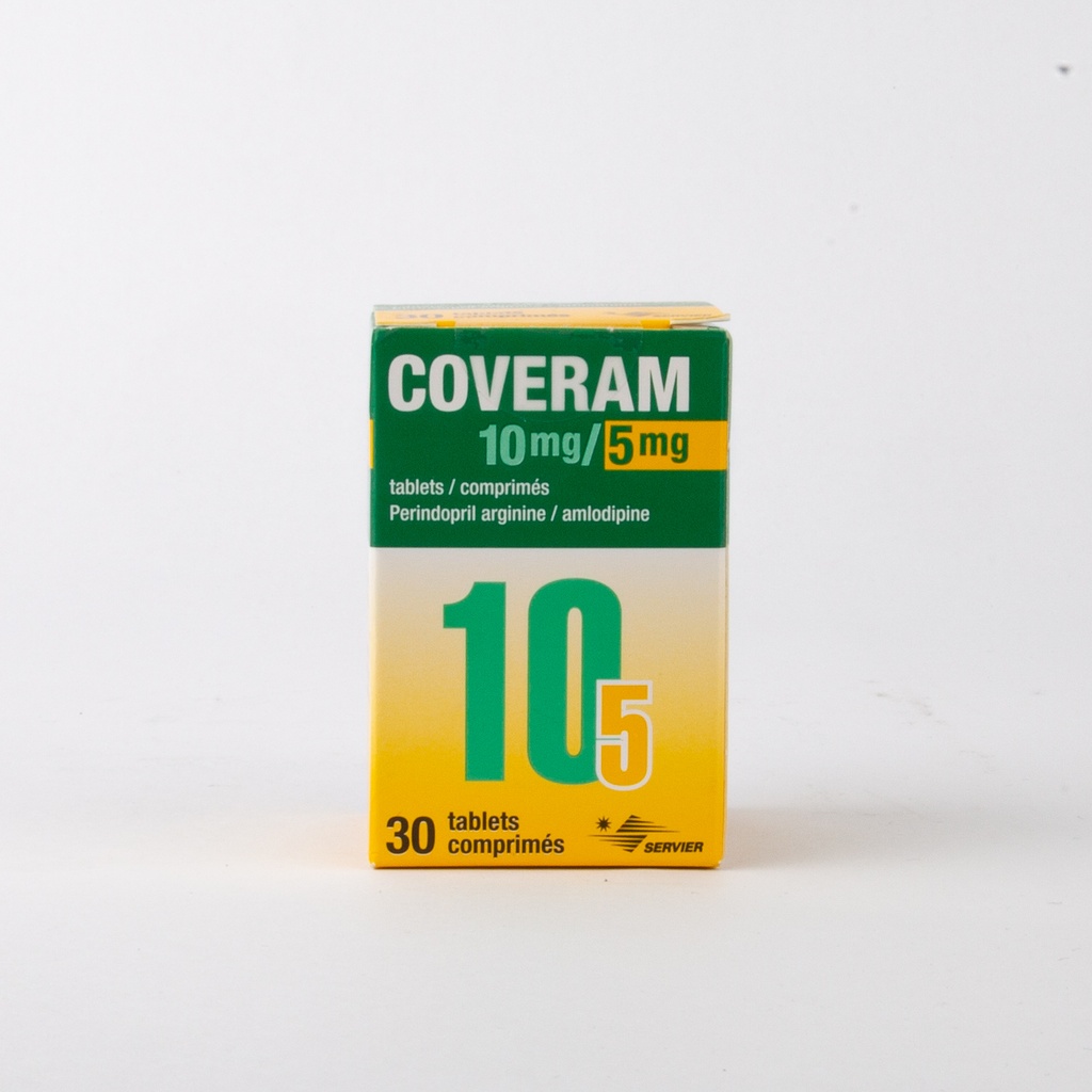 Coveram 10Mg/5Mg Tab 30'S-