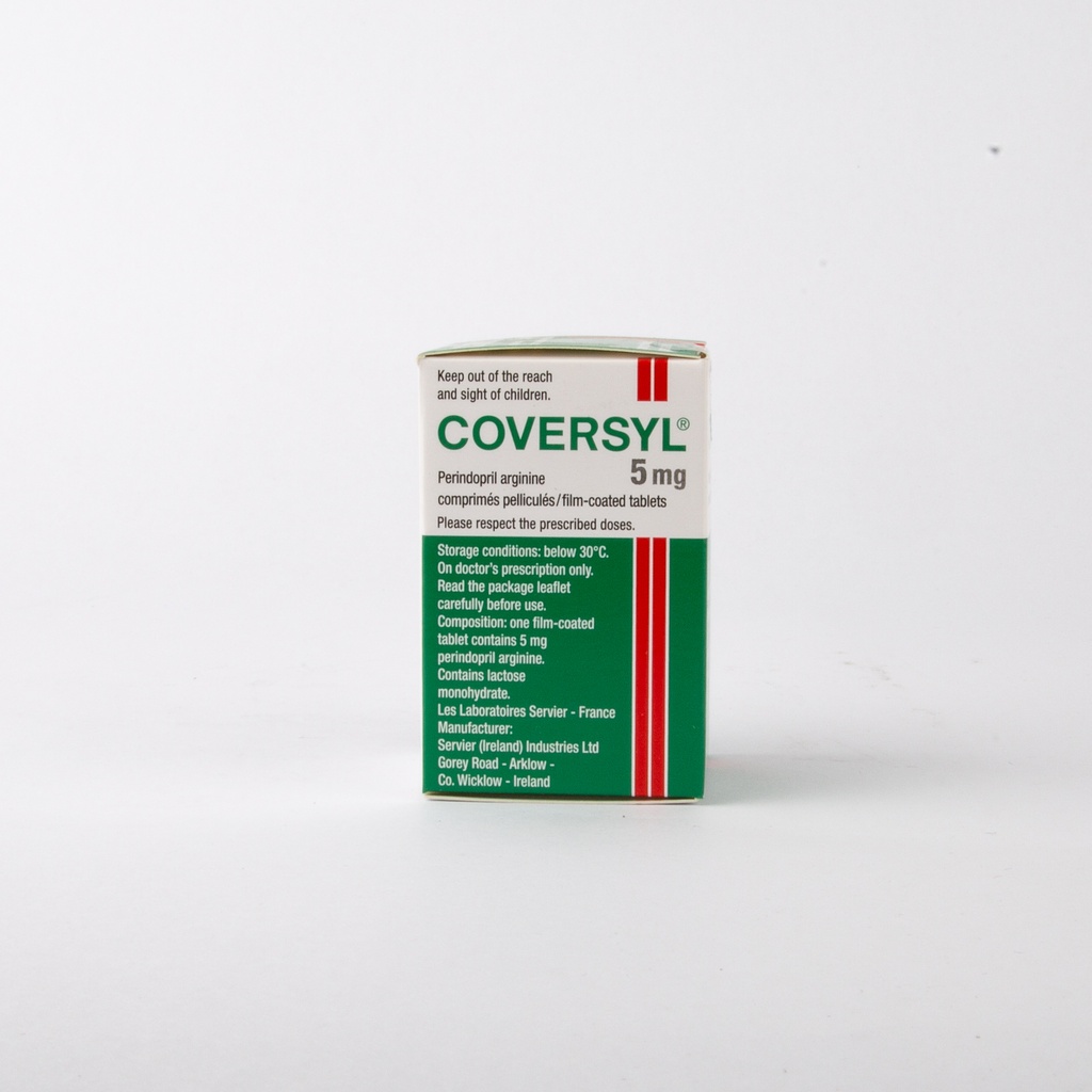 Coversyl 5Mg Tab 30'S-