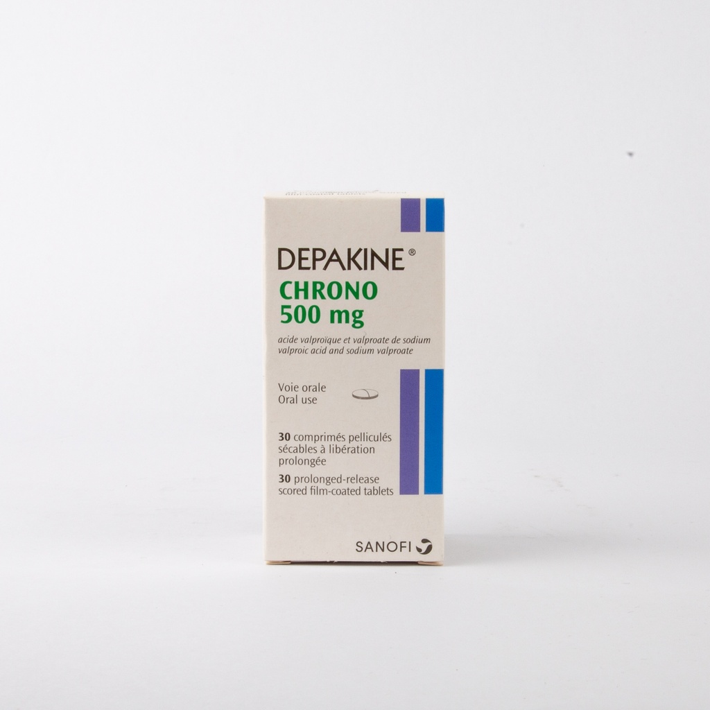 Depakine Chrono 500Mg Tab 30'S-