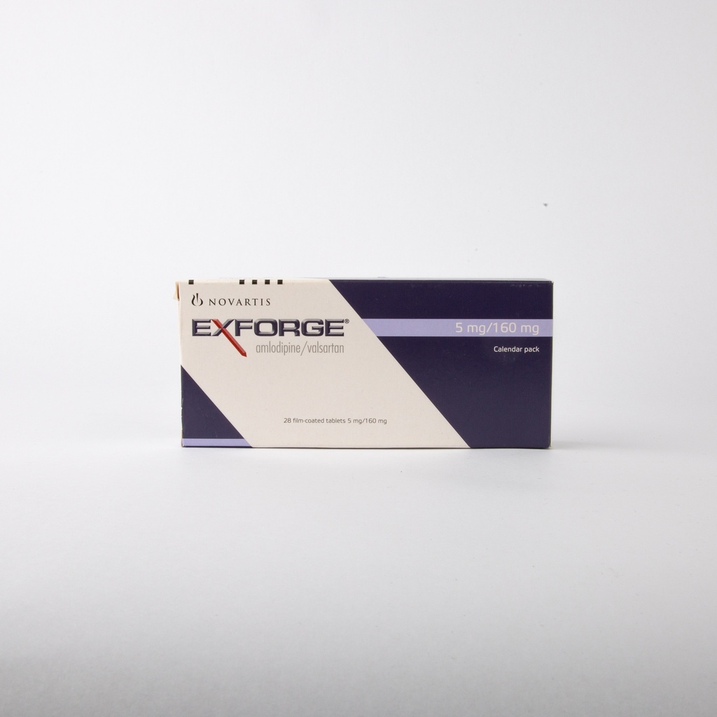 Exforge 5/160Mg Tab 28'S-