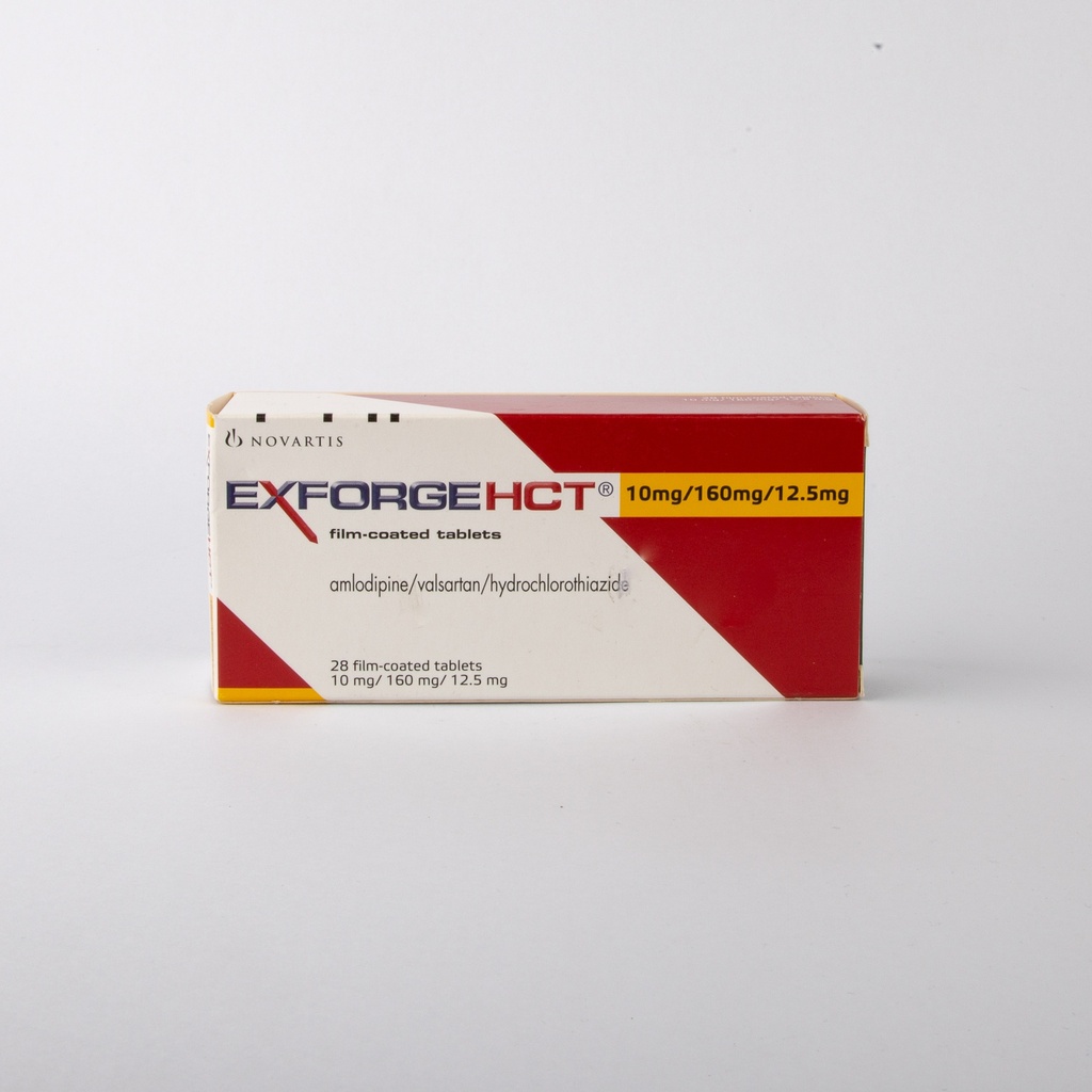 Exforge Hct 10/160Mg/12.5Mg Tab 28'S-