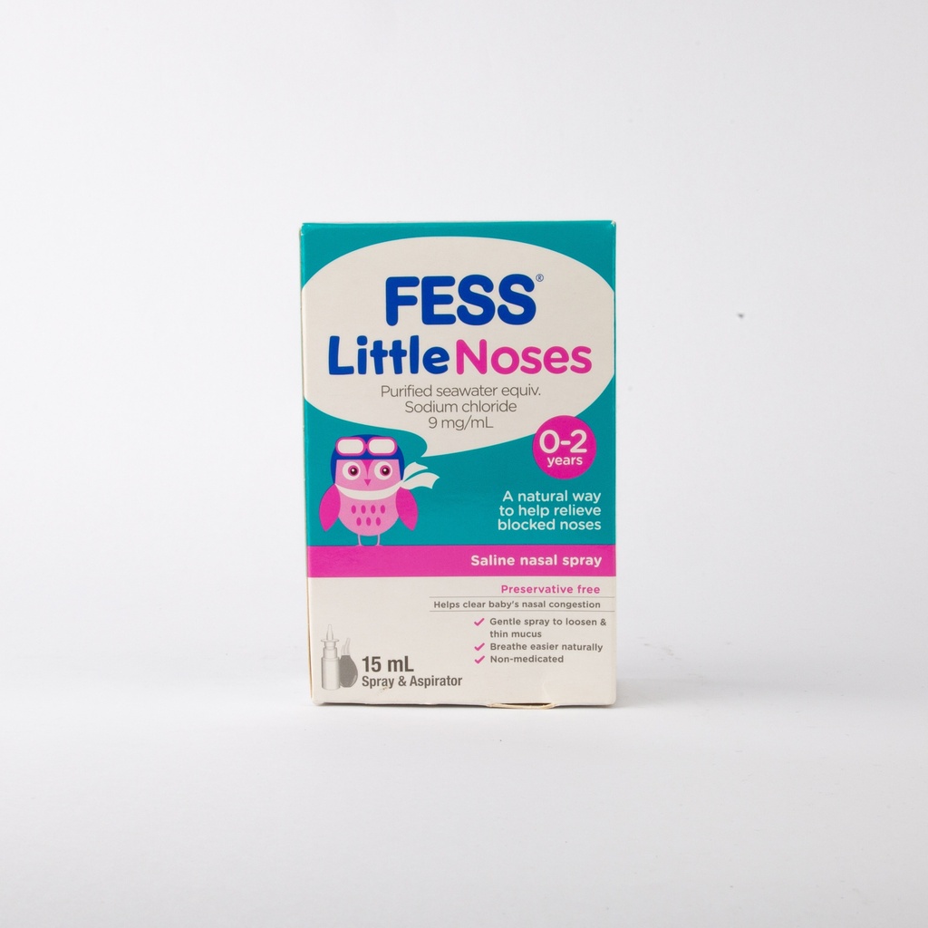 Fess Little Nose Spray 15Ml +Aspirator-