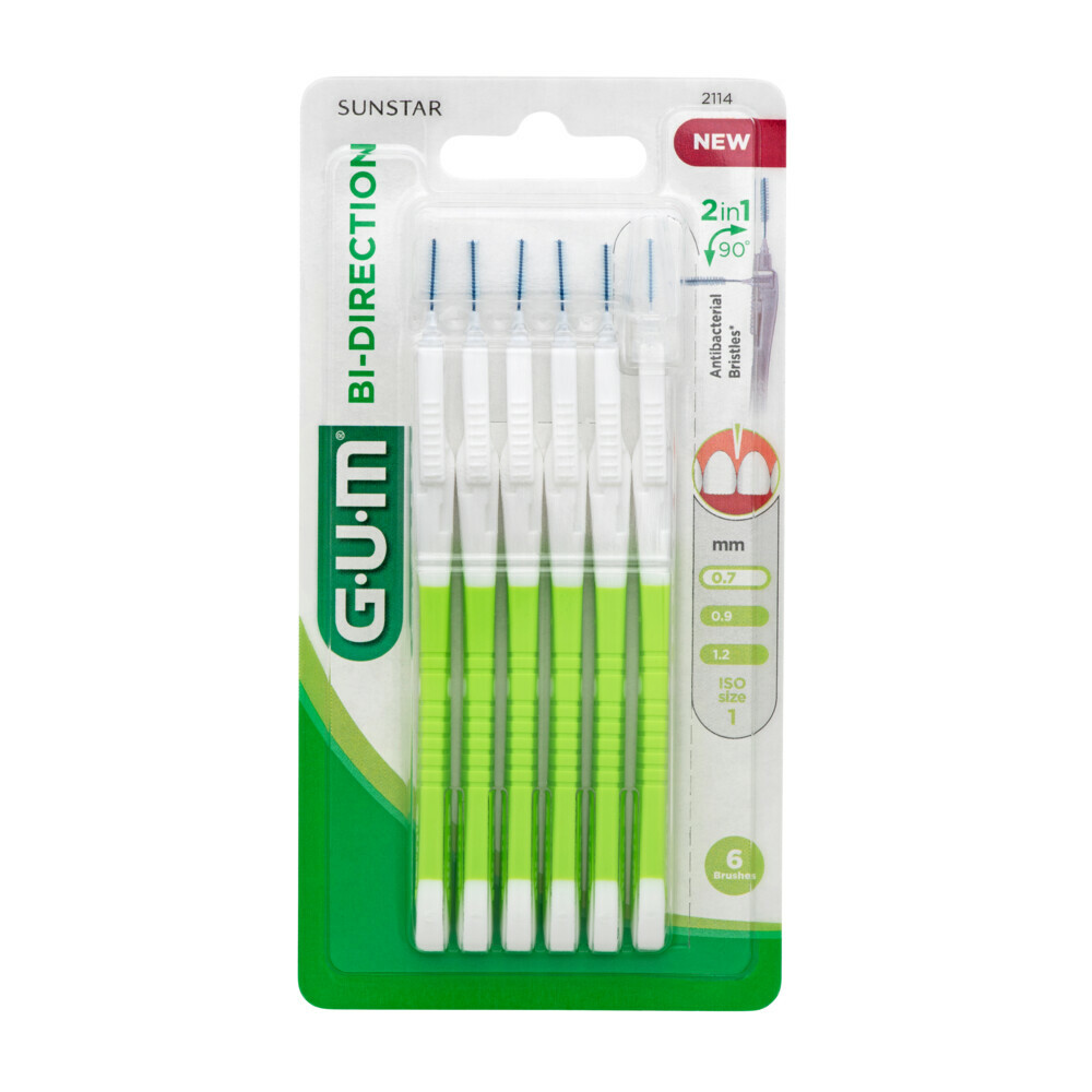 GUM BI-DIRECTION 0,7MM 6Brushes