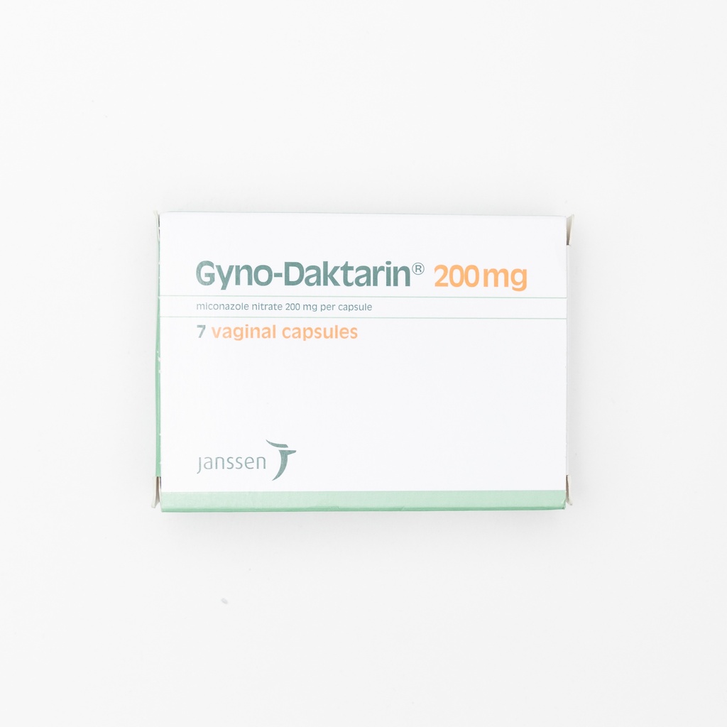 Gyno Daktarin 200Mg Vag.Cap 7'S-