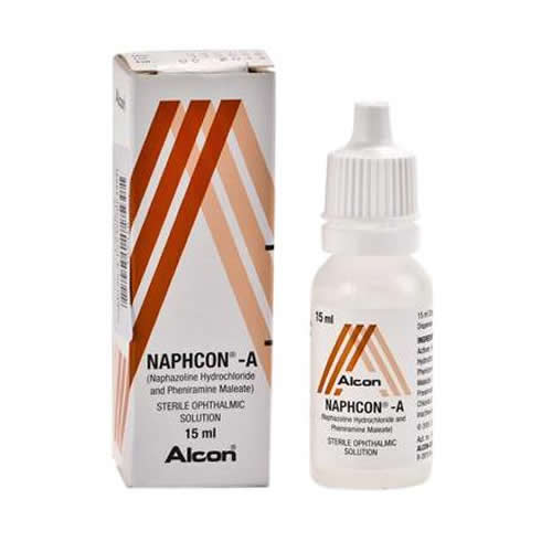 Naphcon - A Eye Drops 15Ml-